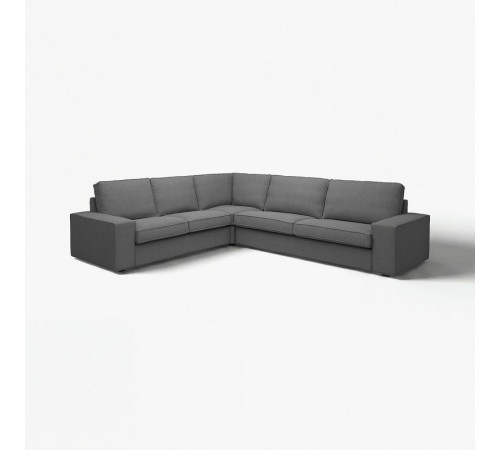 Sofa narożna 5-osobowa, Tallmyra średnioszary KIVIK 194.847.19
