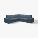 Sofa narożna 4-osobowa, Gunnared niebieski KIVIK 194.847.38