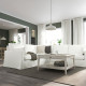 Sofa narożna 4-osobowa, Hallarp biały HYLTARP 194.895.66