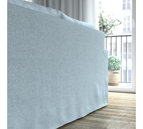 Sofa narożna 4-osobowa, Kilanda bladoniebieski HYLTARP 194.895.71