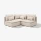 Sofa narożna 3-osobowa, Gransel naturalny SÖDERHAMN 196.221.84