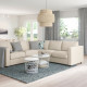 Sofa narożna 4-osobowa, Gunnared beżowy VIMLE 293.994.76