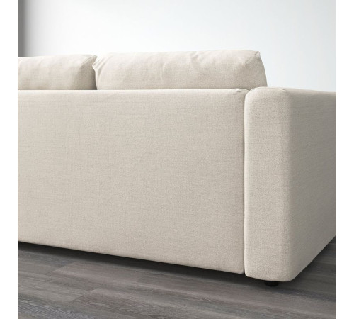 Sofa narożna 4-osobowa, Gunnared beżowy VIMLE 293.994.76