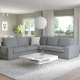 Sofa narożna 4-osobowa, Tibbleby beżowy/szary KIVIK 294.404.71