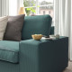 Narożna sofa 5o z szezl, Kelinge szaroturkusowy KIVIK 294.430.21