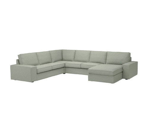 Narożna sofa 5o z szezl KIVIK 294.847.14