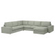 Narożna sofa 5o z szezl KIVIK 294.847.14