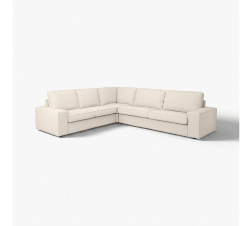 Sofa narożna 5-osobowa, Gunnared beżowy KIVIK 294.847.28
