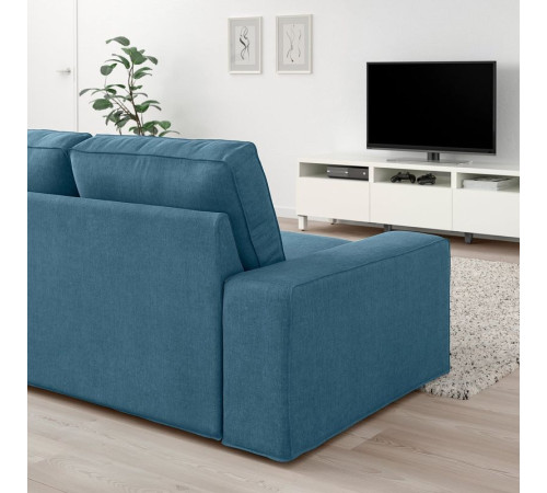 Sofa narożna 4-osobowa, Tallmyra niebieski KIVIK 294.847.33