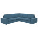 Sofa narożna 4-osobowa, Tallmyra niebieski KIVIK 294.847.33