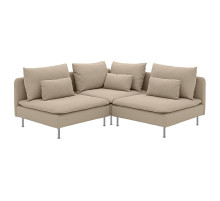 Sofa narożna 3-osobowa, Kelinge beżowy SÖDERHAMN 296.221.69
