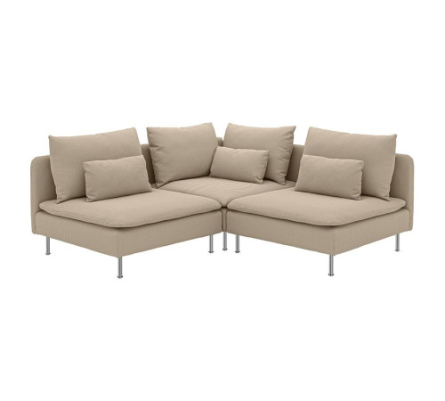 Sofa narożna 3-osobowa, Kelinge beżowy SÖDERHAMN 296.221.69