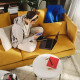 Sofa narożna, 6-osobowa, Kelinge ciemnożółty SÖDERHAMN 296.223.34