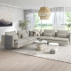 Sofa narożna, 6-osobowa, Viarp beż/brąz SÖDERHAMN 393.058.92