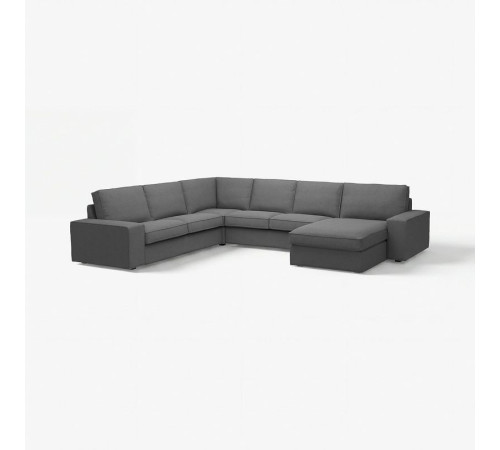 Narożna sofa 5o z szezl KIVIK 494.847.08
