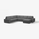 Narożna sofa 5o z szezl KIVIK 494.847.08