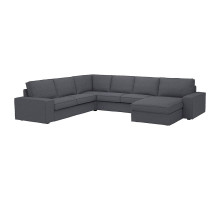 Narożna sofa 5o z szezl KIVIK 494.847.13