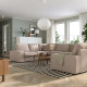Sofa w kształcie lit U, 7-osobowa, Tallmyra beżowy KIVIK 495.277.22
