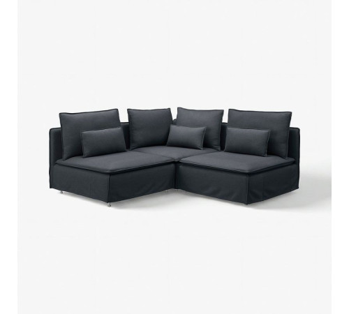 Sofa narożna 3-osobowa, Knäbäck antracyt SÖDERHAMN 496.071.44