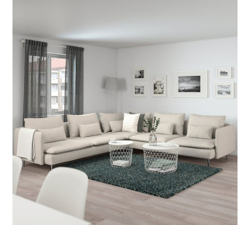 Sofa narożna, 6-osobowa SÖDERHAMN 593.054.19