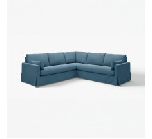 Sofa narożna 4-osobowa, Tallmyra niebieski HYLTARP 595.148.42