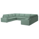 Sofa w kształcie lit U, 7-osobowa, Tallmyra jasnozielony KIVIK 595.277.07