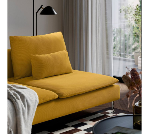 Sofa narożna 3-osobowa, Kelinge ciemnożółty SÖDERHAMN 596.221.63
