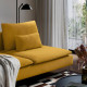 Sofa narożna 3-osobowa, Kelinge ciemnożółty SÖDERHAMN 596.221.63