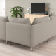 Sofa narożna, 6-osobowa, Fridtuna jasnobeżowy SÖDERHAMN 694.496.67