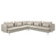 Sofa narożna, 6-osobowa, Fridtuna jasnobeżowy SÖDERHAMN 694.496.67