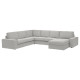 Narożna sofa 5o z szezl KIVIK 694.847.07