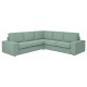 Sofa narożna 4-osobowa, Tallmyra jasnozielony KIVIK 694.847.31
