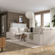Sofa w kształcie litery U, 6-osob, Tresund jasnobeżowy KIVIK 694.943.96