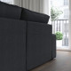 Sofa w kształcie lit U, 7-osobowa, Tresund antracyt KIVIK 694.944.00
