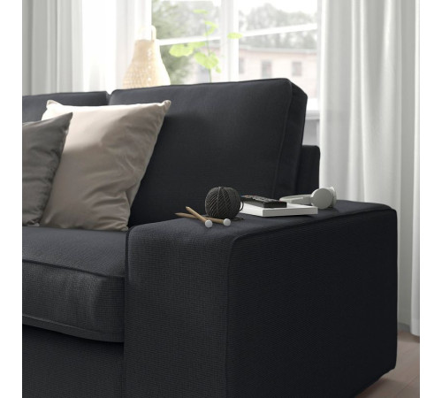 Sofa w kształcie lit U, 7-osobowa, Tresund antracyt KIVIK 694.944.00
