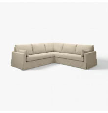 Sofa narożna 4-osobowa, Hemmesta jasnobeżowy HYLTARP 694.958.57