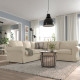 Sofa narożna 4-osobowa, Kilanda jasnobeżowy EKTORP 695.089.92