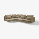 Sofa narożna 4-osobowa, z otwartym końcem/Johanneshov brązowobeżowy SÖDERHAMN 696.220.54