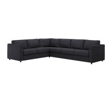 Sofa narożna 5-osobowa, Hillared antracyt VIMLE 794.343.59