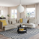 Sofa narożna 4-osobowa, z otwartym końcem/Fridtuna jasnobeżowy SÖDERHAMN 794.496.62
