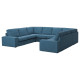 Sofa w kształcie litery U, 6-osob, Tallmyra niebieski KIVIK 795.276.50