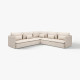 Sofa narożna, 6-osobowa, Gransel naturalny SÖDERHAMN 796.223.17