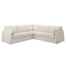 Sofa narożna 4-osobowa, Gransel naturalny HYLTARP 895.148.26