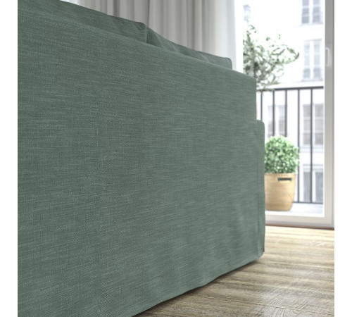 Sofa narożna 4-osobowa, Hemmesta szarozielony HYLTARP 895.148.31