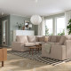 Sofa w kształcie litery U, 6-osob, Tallmyra beżowy KIVIK 895.277.20