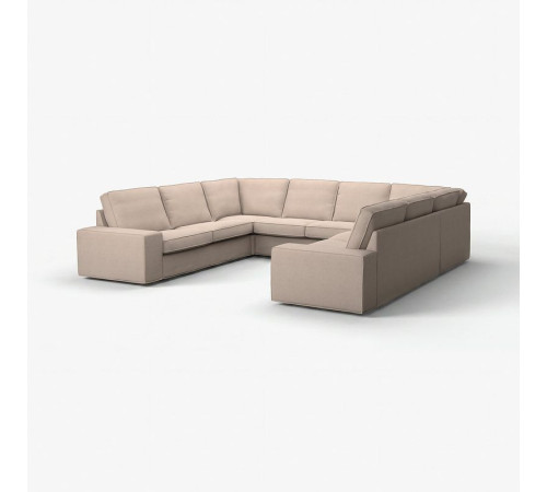 Sofa w kształcie litery U, 6-osob, Tallmyra beżowy KIVIK 895.277.20