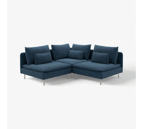 Sofa narożna 3-osobowa, Kelinge granatowy SÖDERHAMN 896.221.66