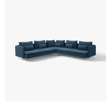 Sofa narożna, 6-osobowa, Kelinge granatowy SÖDERHAMN 896.223.31