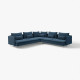 Sofa narożna, 6-osobowa, Kelinge granatowy SÖDERHAMN 896.223.31