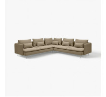 Sofa narożna, 6-osobowa, Johanneshov brązowobeżowy SÖDERHAMN 996.224.01